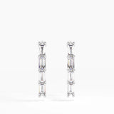 Baguette Threader Earrings