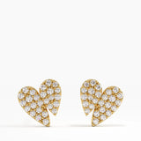 Pave Stud Earrings