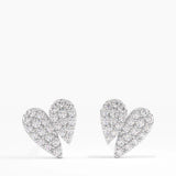 Pave Stud Earrings