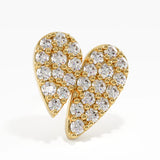 Pave Stud Earrings