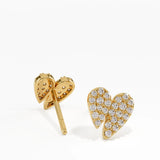 Pave Stud Earrings