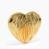 Chunky Heart Stud Earrings