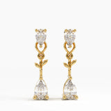 Dangling Pear Earrings