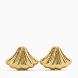 Textured Shell Earrings