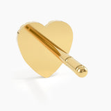 Textured Heart Earring