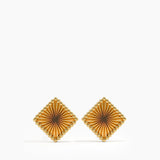 Textured Square Earrings