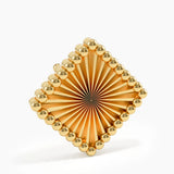 Textured Square Earrings
