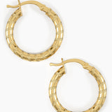 Rope Hoop Earrings