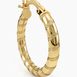 Rope Hoop Earrings