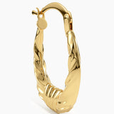Gold Hoop Earrings