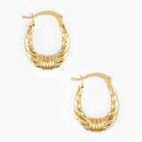 Gold Hoop Earrings
