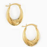 Curvy Hoop Earrings