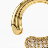 Unique Necklace, solid gold necklace, view 2 | DiaFifth