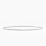 Bar Bracelet, solid gold bracelet, view 7 | DiaFifth