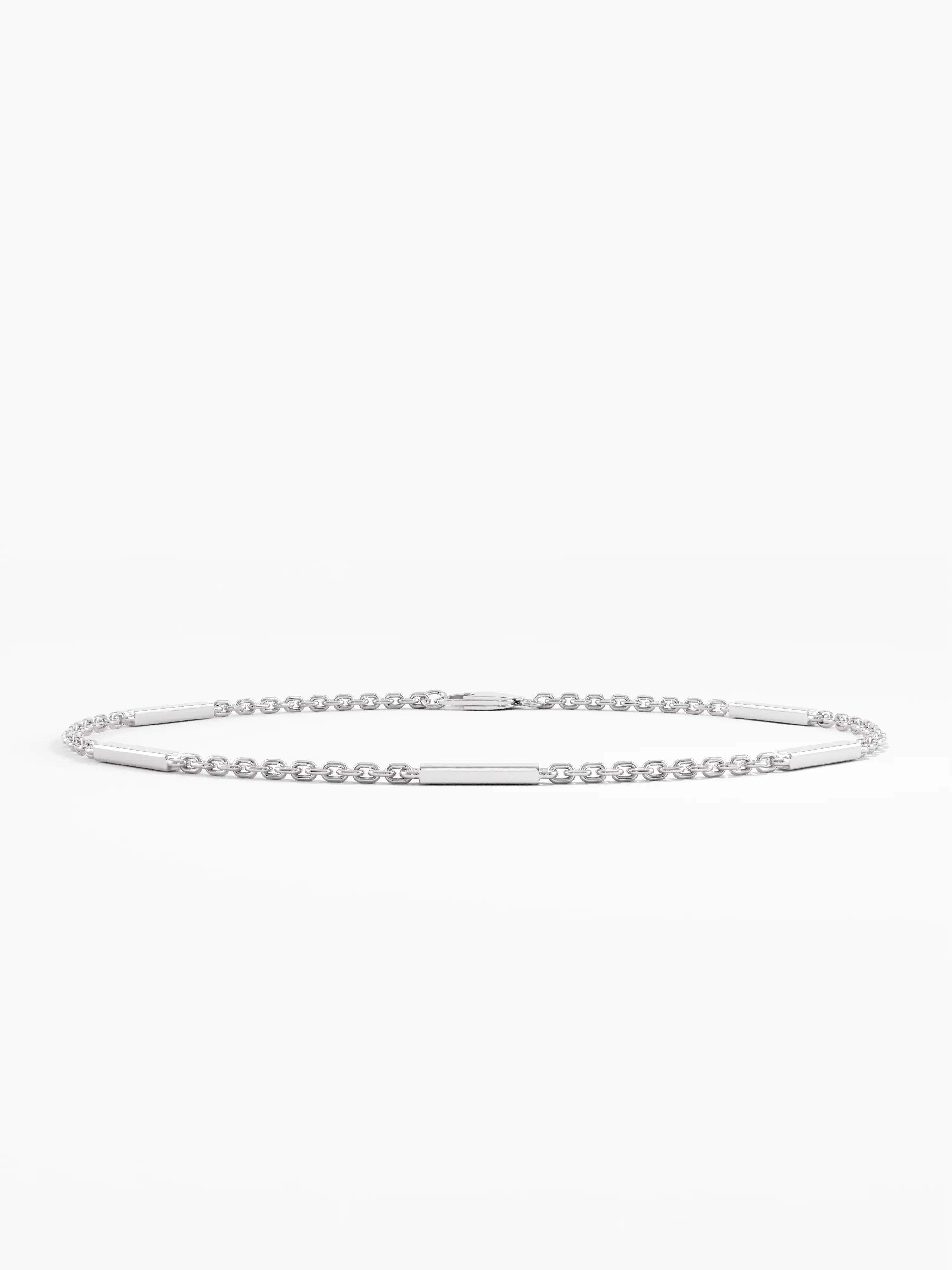 Bar Bracelet, solid gold bracelet, view 7 | DiaFifth