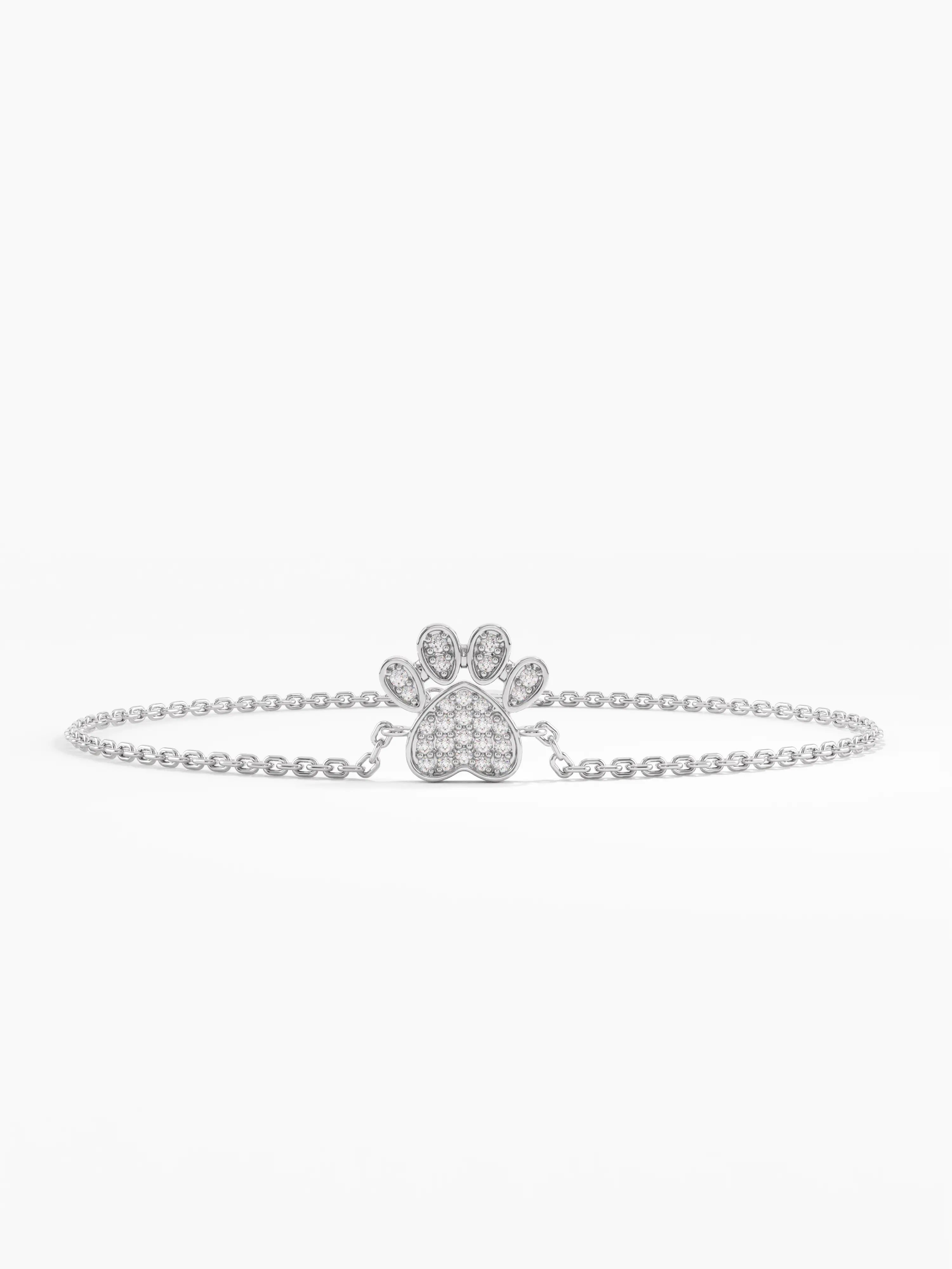 Paw Bracelet, solid gold bracelet, view 7 | DiaFifth