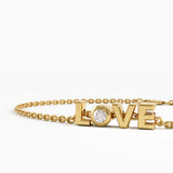 Love Bracelet, solid gold bracelet, view 2 | DiaFifth