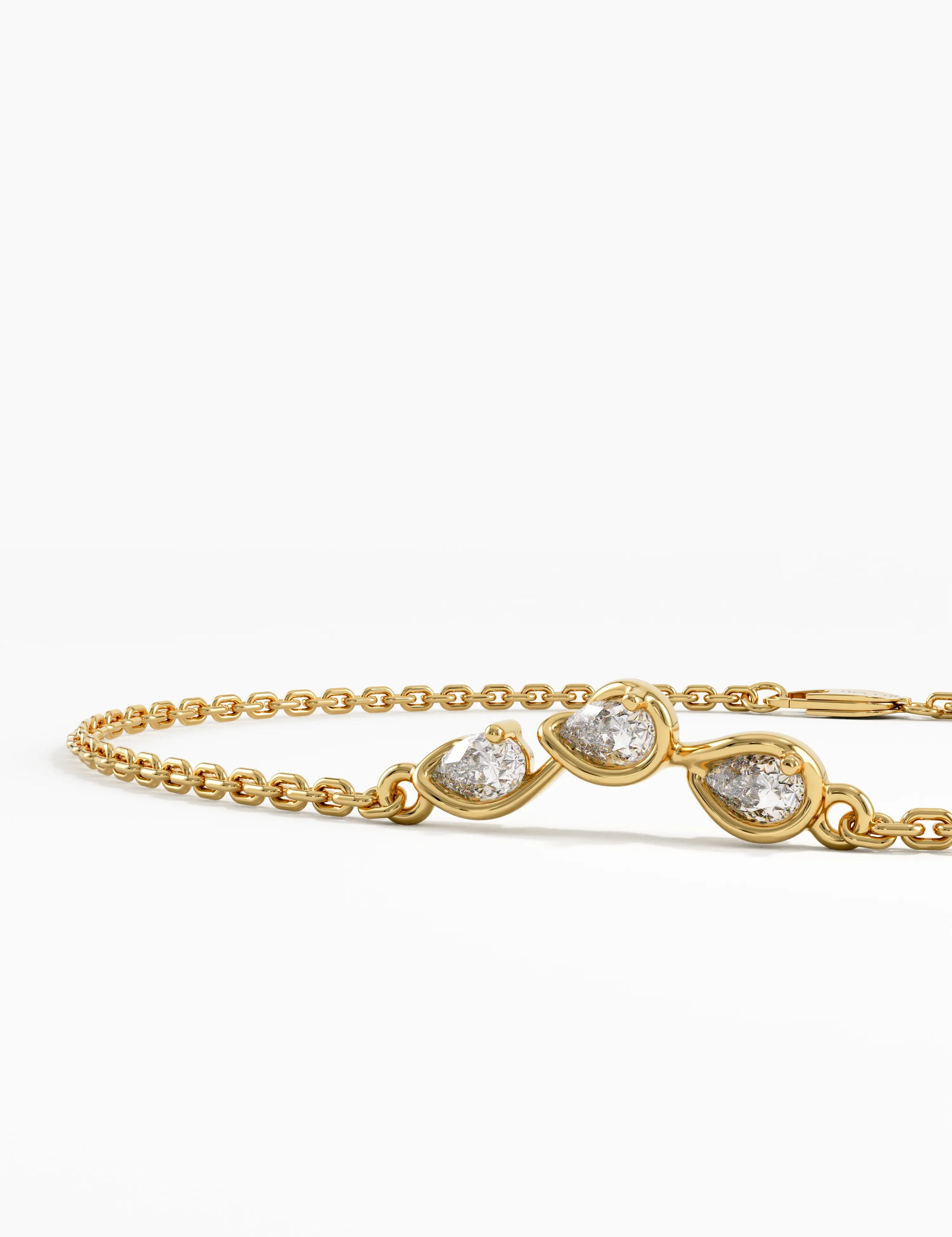Pear Bracelet
