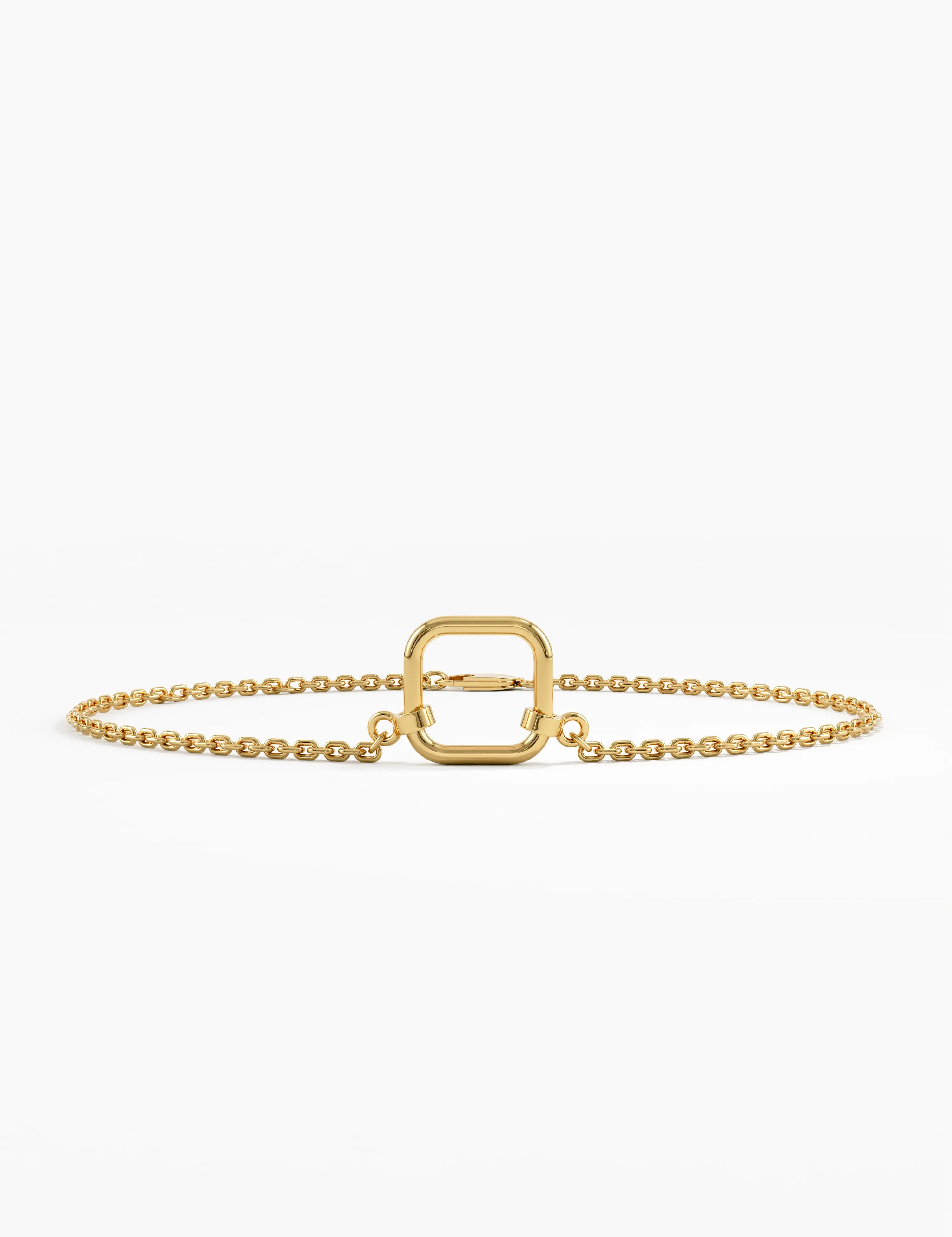 Square Bracelet in 10K