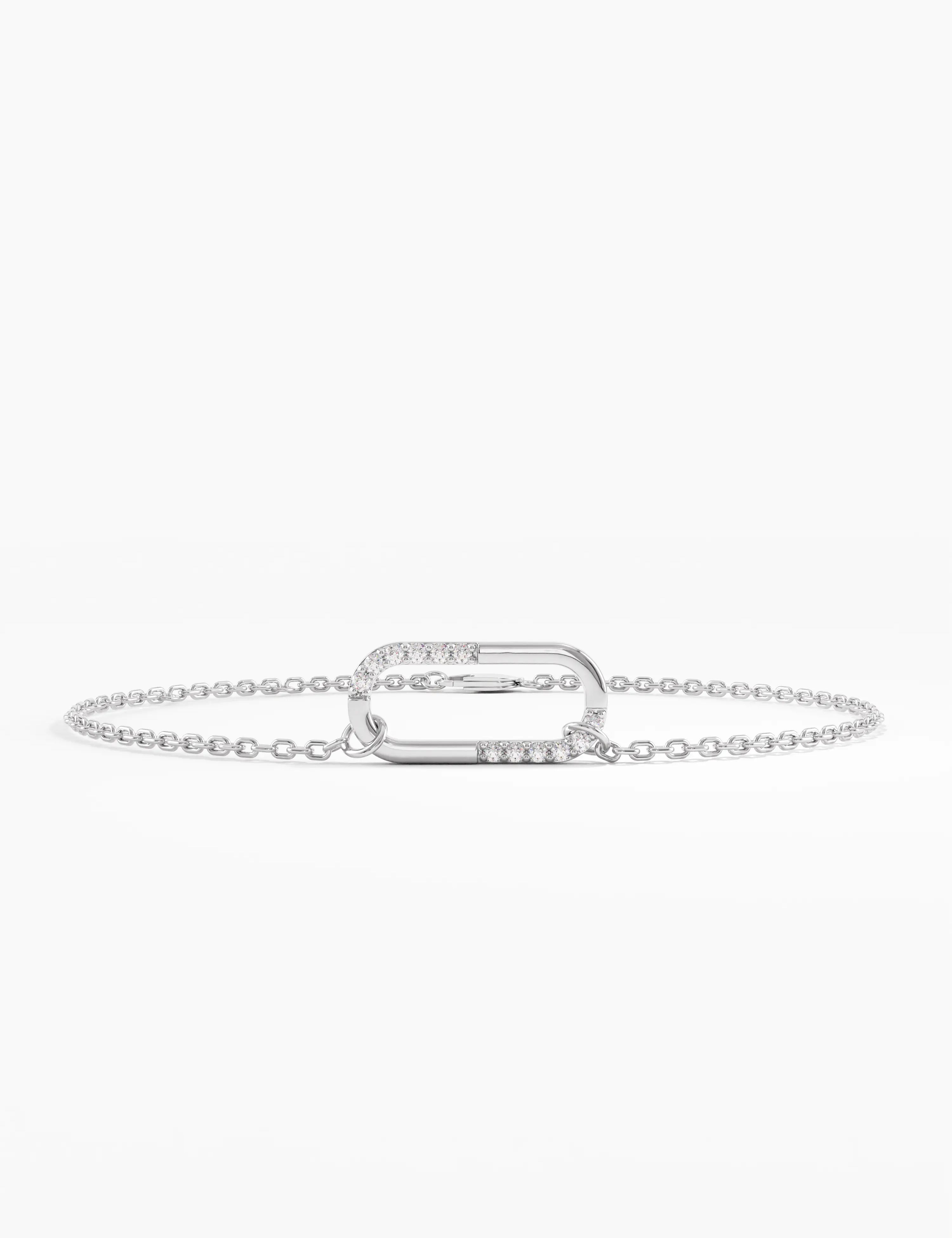 Oval Pave Bracelet