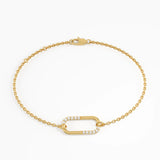 Oval Pave Bracelet