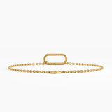Oval Pave Bracelet