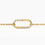 Oval Pave Bracelet