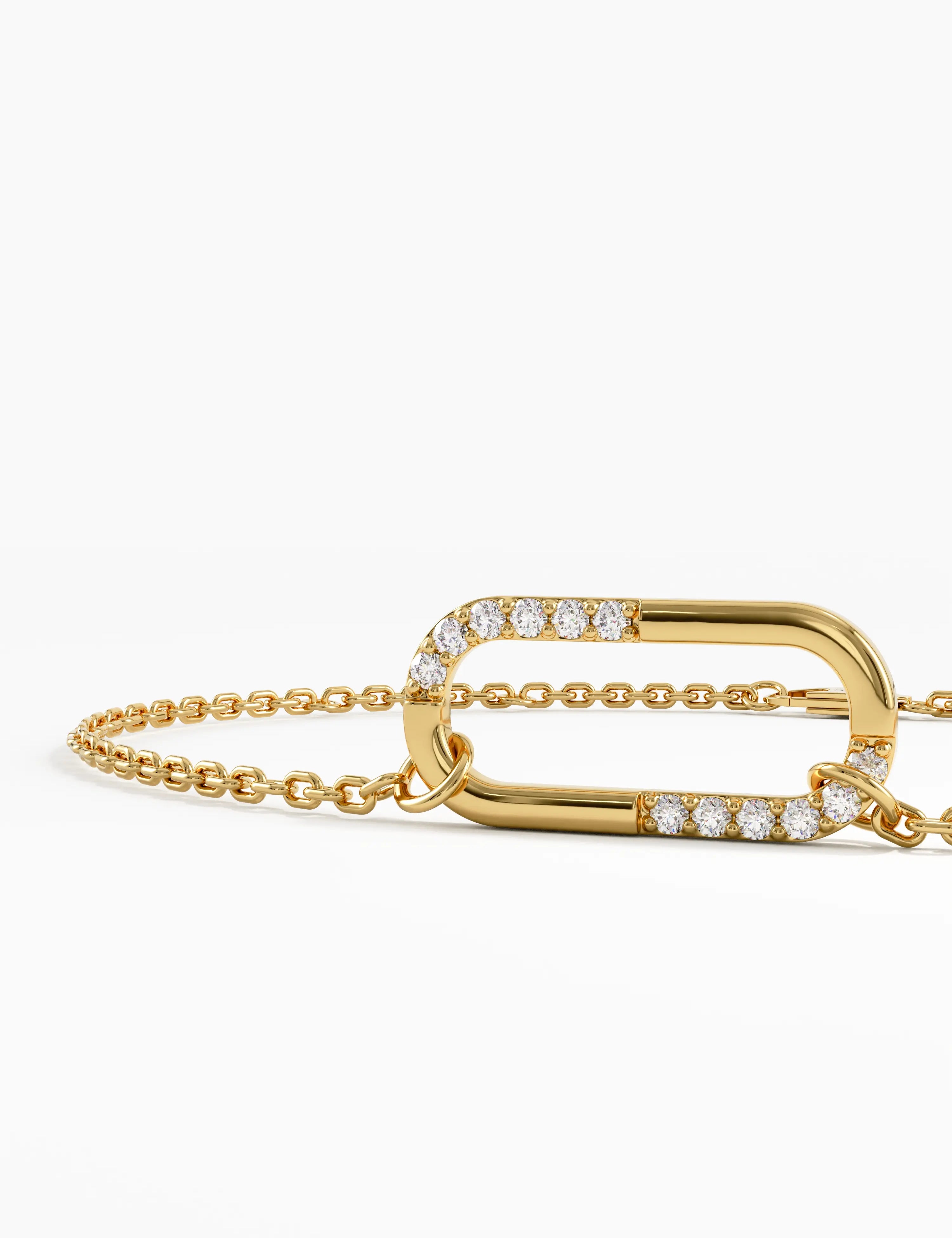 Oval Pave Bracelet