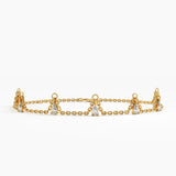 Pear Dangle Bracelet