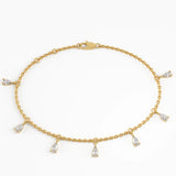 Pear Dangle Bracelet