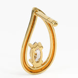 Marquise Vermeil Earrings
