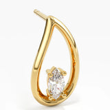 Marquise Vermeil Earrings