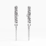 Dangle Chain Vermeil Earrings