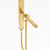 Dangle Chain Vermeil Earrings