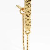 Dangle Chain Vermeil Earrings