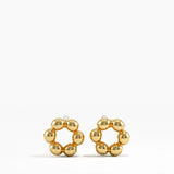 Flower Vermeil Earrings