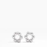 Flower Vermeil Earrings