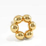 Flower Vermeil Earrings