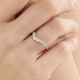 Pave Curve Ring